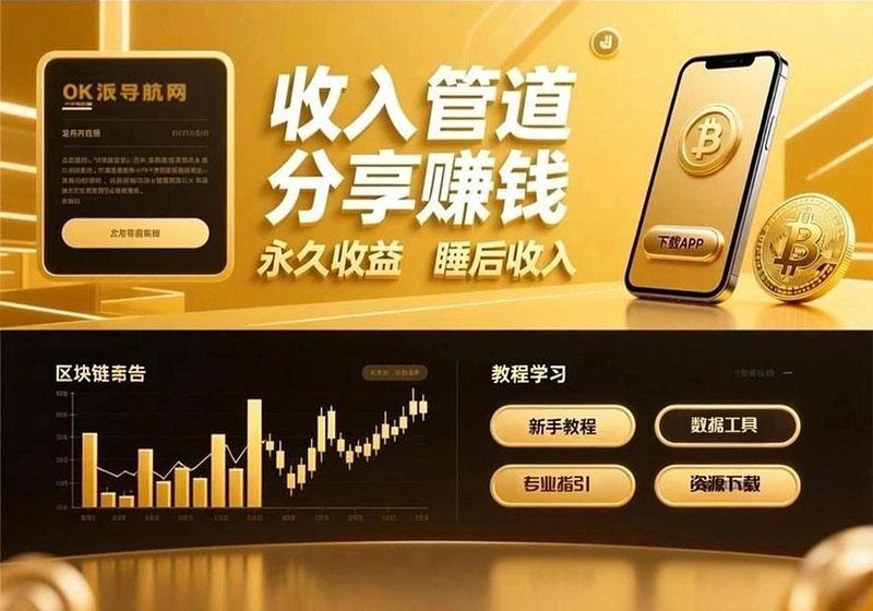 铺设您的管道——在OK派导航网，您也可以获得永久管道收入-OKPi派导航