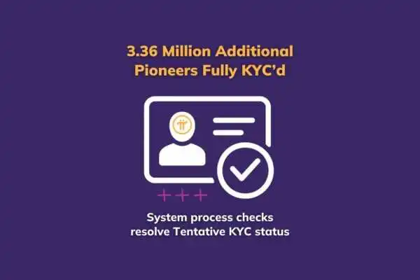 系统流程检查使超过 336 万名已初步完成 KYC 的先驱者能够完全通过 Pi KYC 认证。-OKPi派导航