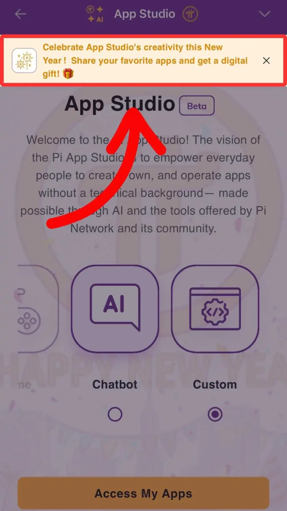 Pi App Studio 将于 2026 年扩展应用实用功能，推出创作者活动、全新支付功能并扩大应用创建权限。