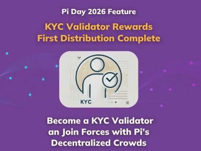 Pi Network：Pi KYC验证者奖励：第一轮发放已完成-OKPi派导航